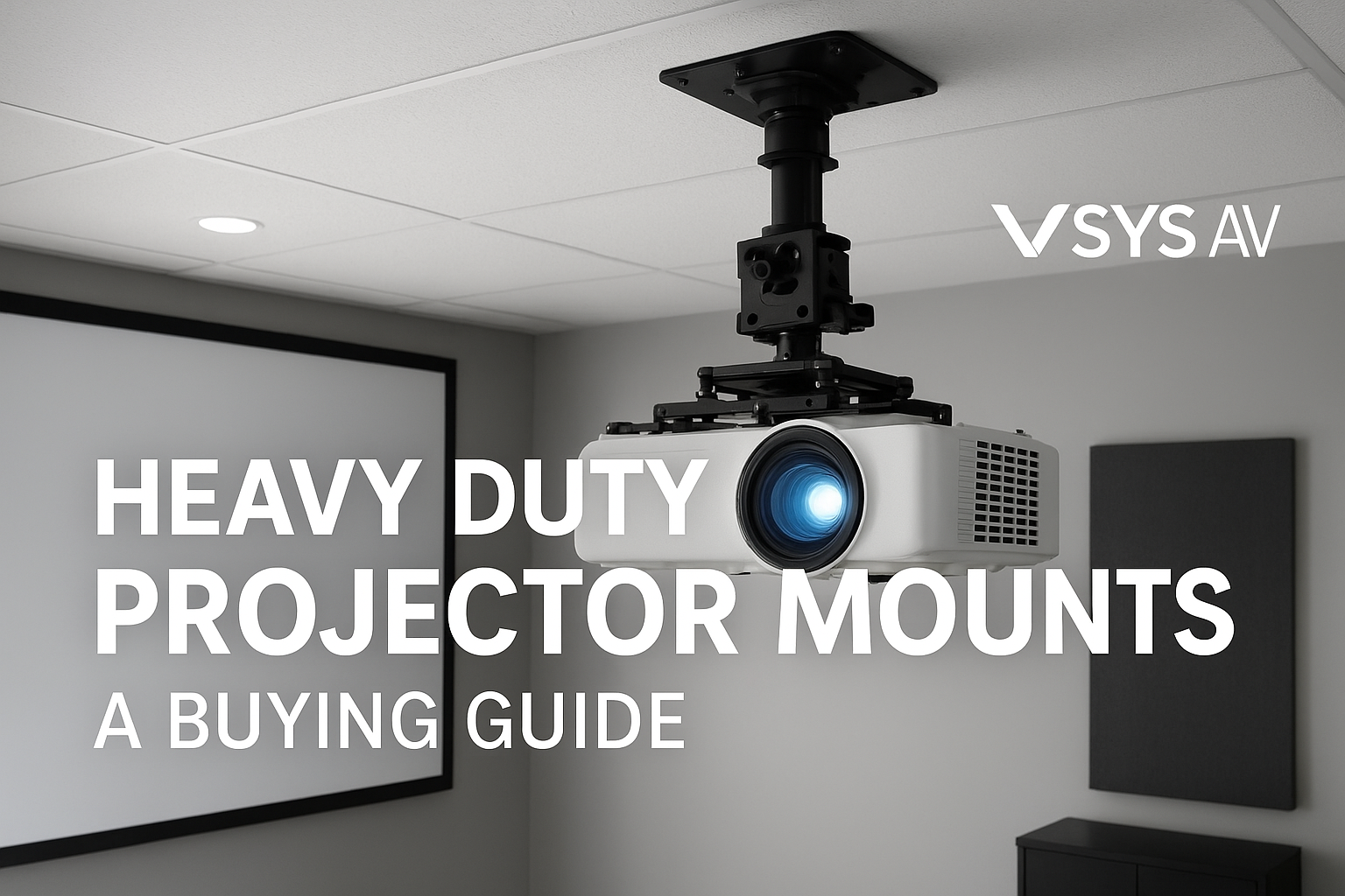 Heavy Duty Projector Mounts: A Buying Guide