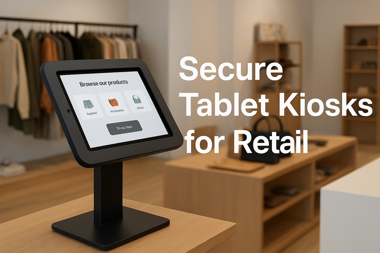 Retail Tablet Kiosks: Secure Solutions