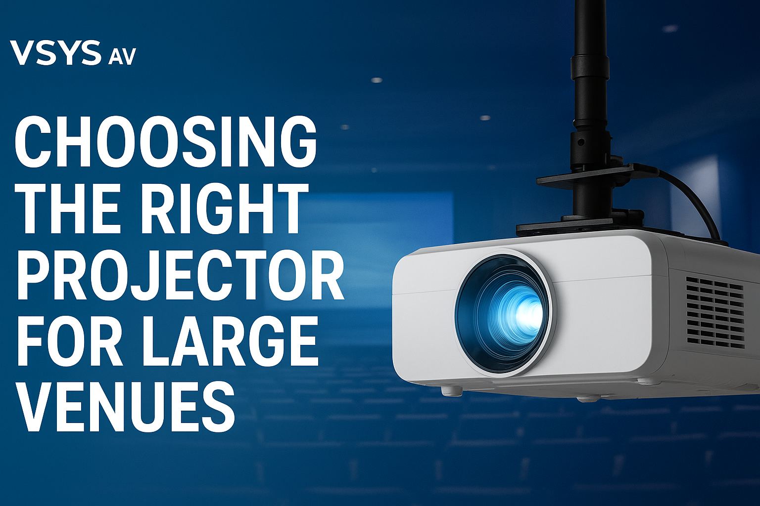 Choosing the Right Projector for Large Venues
