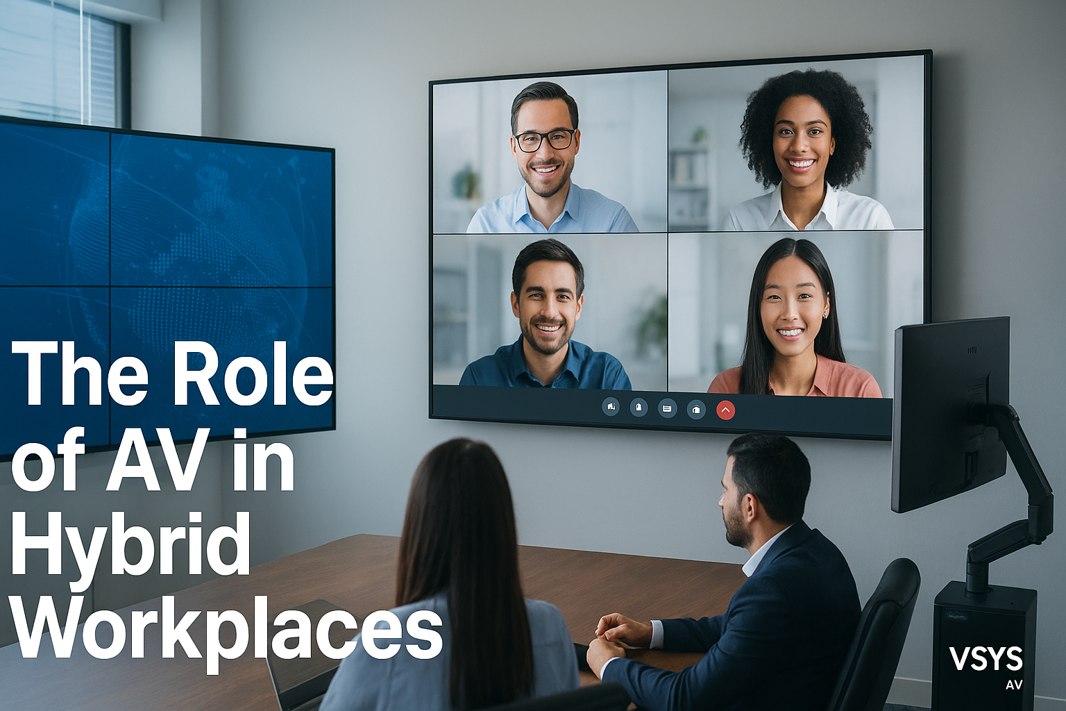 The Role of AV in Hybrid Workplaces