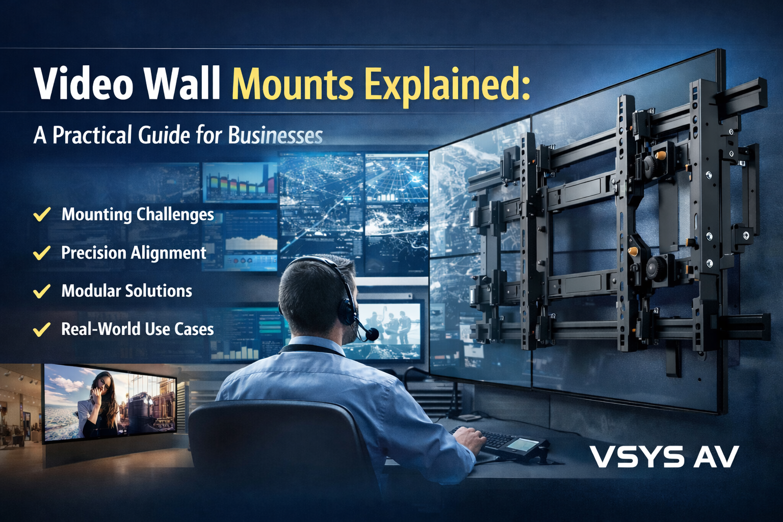 Video Wall Mount Systems – Business Buyer Guide
