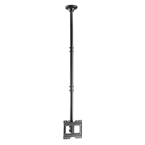 VSYS VCM-CE1046D-02 double-pole ceiling mount, angled profile view