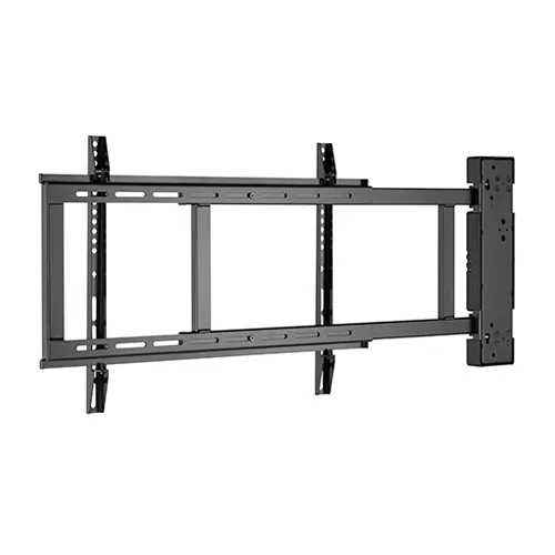 VSYS VCM-M06 motorized swing TV wall mount, retracted position
