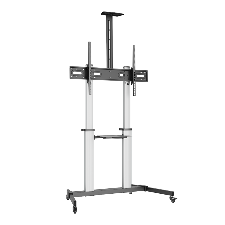 VSYS VFS44-610TW heavy-duty mobile tv cart for 60 -100  tvs, up to 100 kg