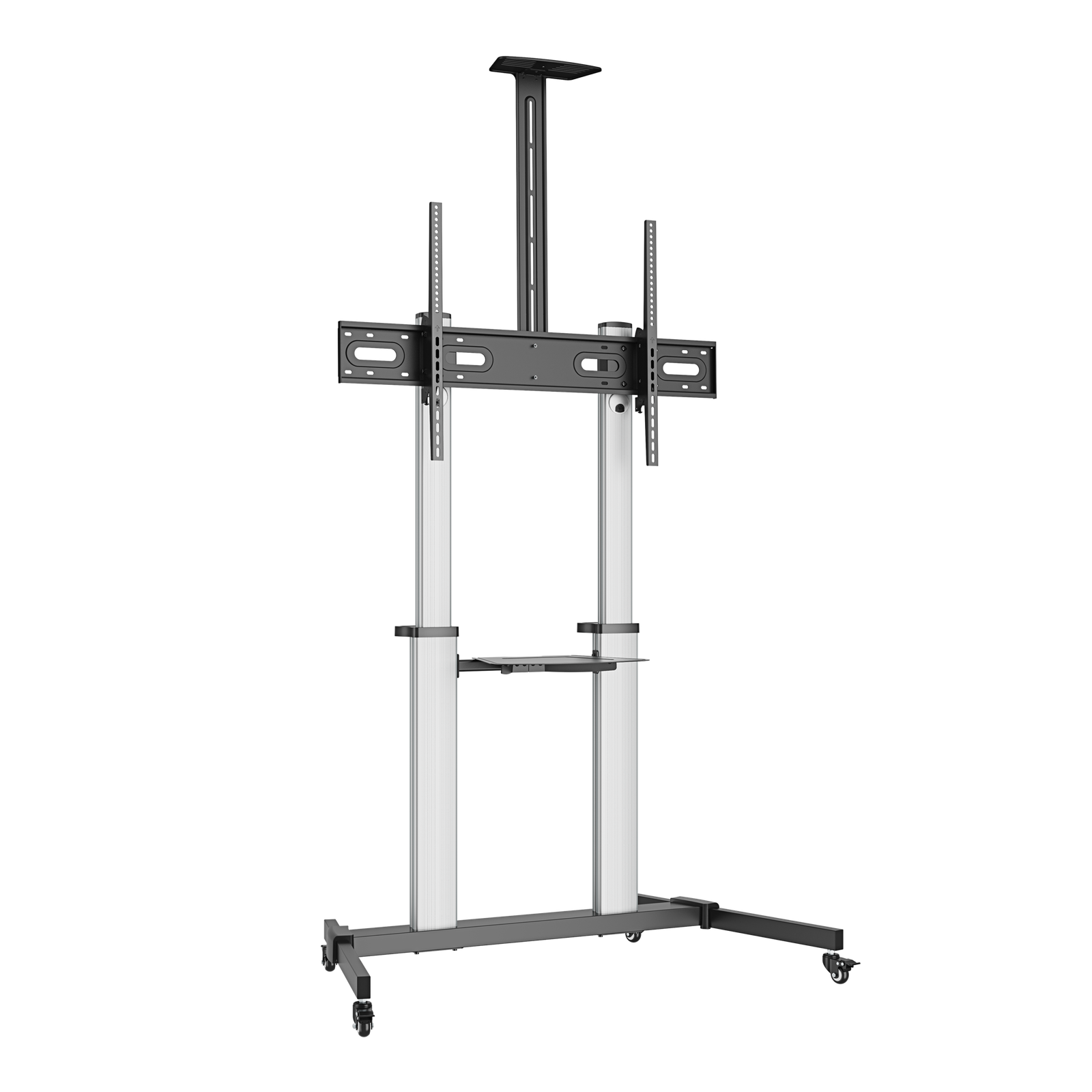 VSYS VFS44-610TW large-format mobile TV cart