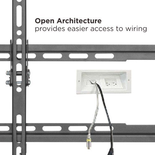 VSYS VS01E-46F open-frame rear cable access detail