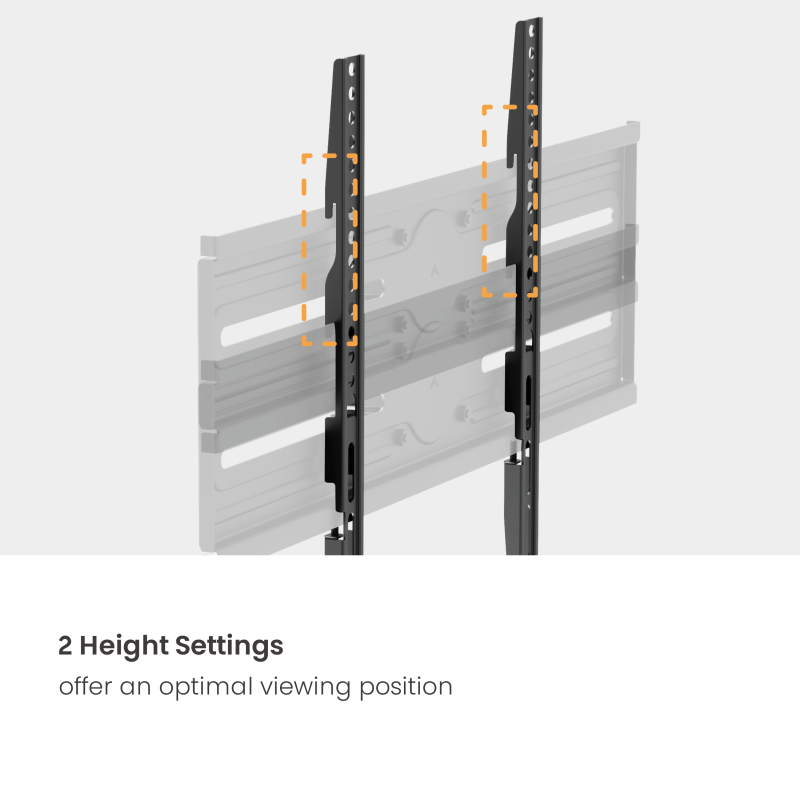 VSYS VS02SE-446 two-level height adjustment detail