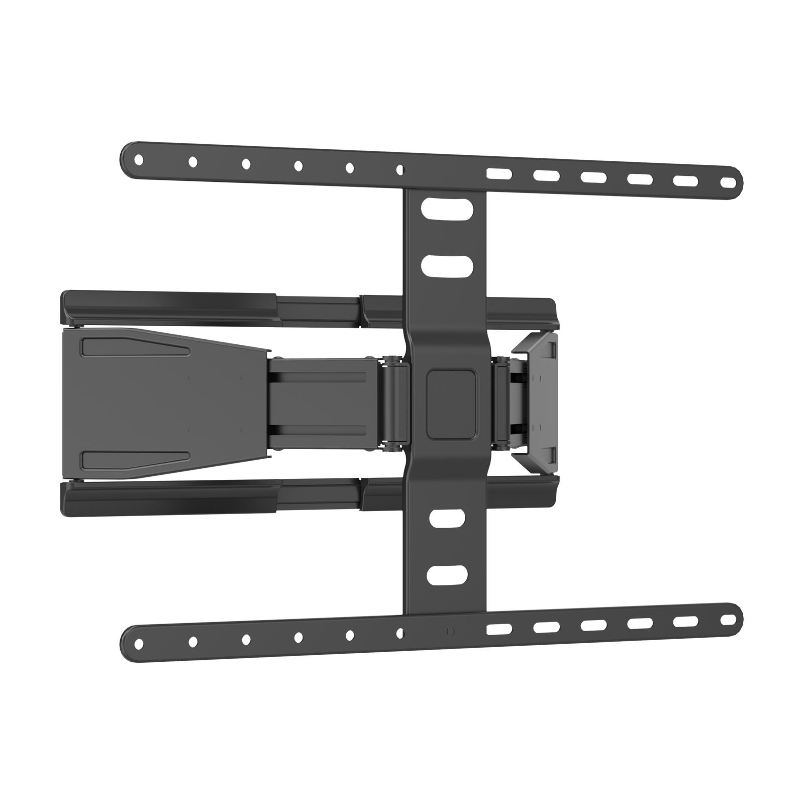 VSYS VS02US-464 ultra-slim full-motion wall mount for 43 to 90 inch displays, front view