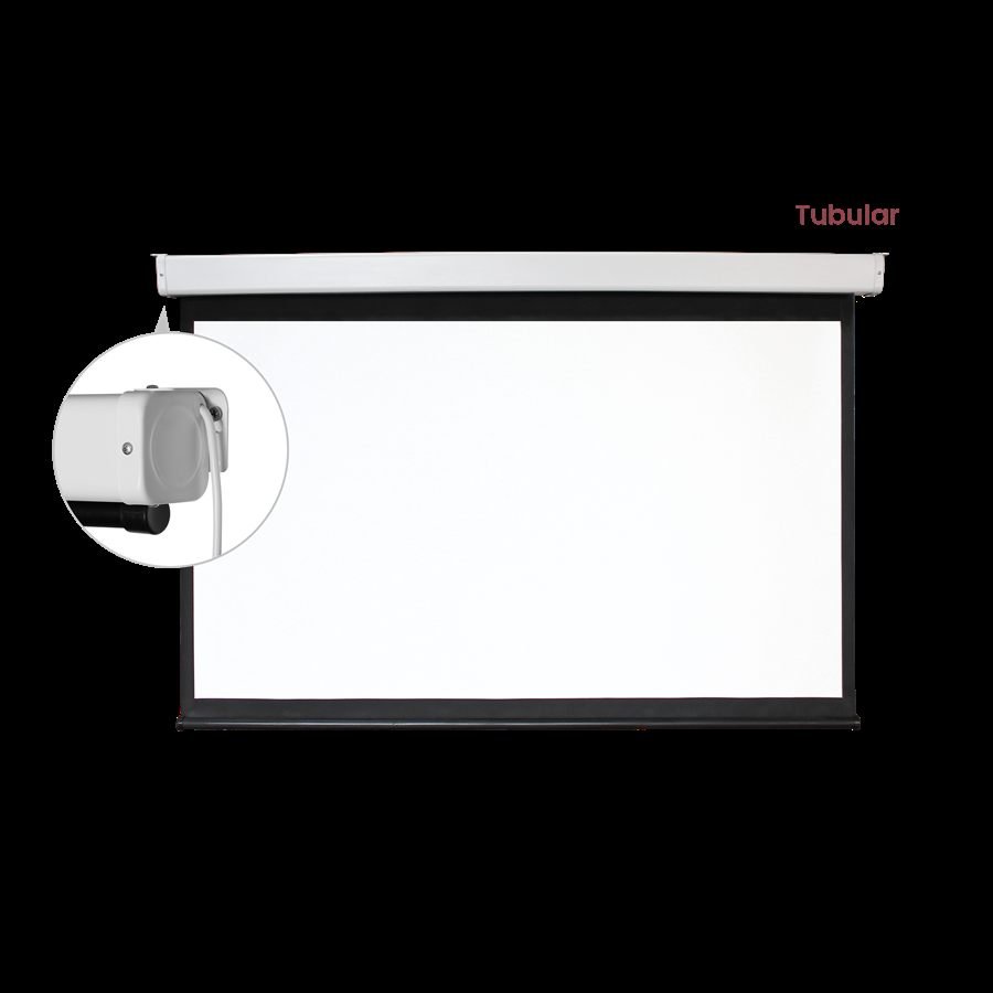 VSYS VSPS100-M motorized electric projection screen