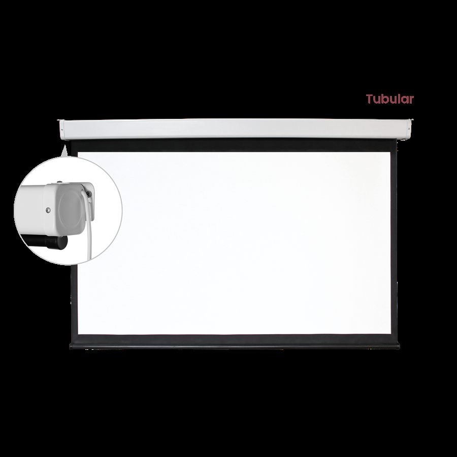 VSYS VSPS135-M motorized electric projection screen