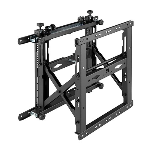 VSYS VSVW13-46T mount, alternate angle showing rail and micro-adjustment hardware