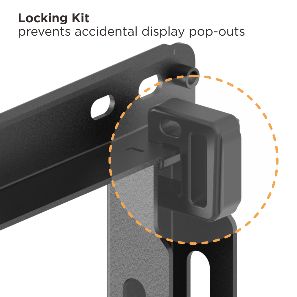 VSYS VSVW13-46T anti-theft locking pin detail