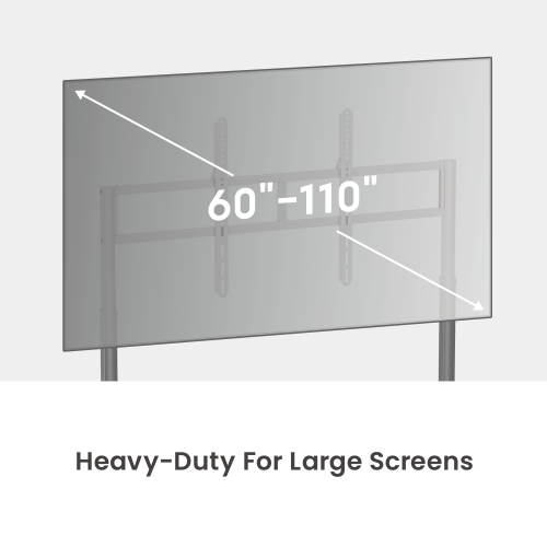 VSYS VTLX16M-612FW heavy-duty for large screens, 60 to 110 inch