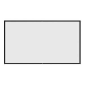 VSYS PEGA 120 economy fixed frame projection screen, 120 inch 16:9, front view
