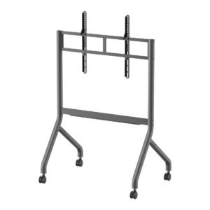 VSYS VTLS16-69FW TV cart, alternate angled view of the frame and base