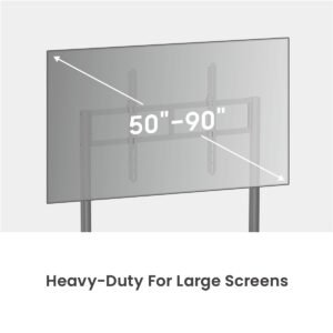 VSYS VTLS16-69FW supports 50 to 90 inch large screens callout